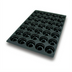 Thumbnail image #1 for Silikomart Mid-Gugelhopf Non-Stick Silicone Baking Mold, 35-Piece