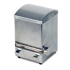 Thumbnail image #1 for Crestware Stainless Steel Countertop Toothpick Dispenser with Turn Knob