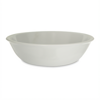 Epicure 32 oz Round Melamine Vegetable Bowl, 8-1/4 Inch, White