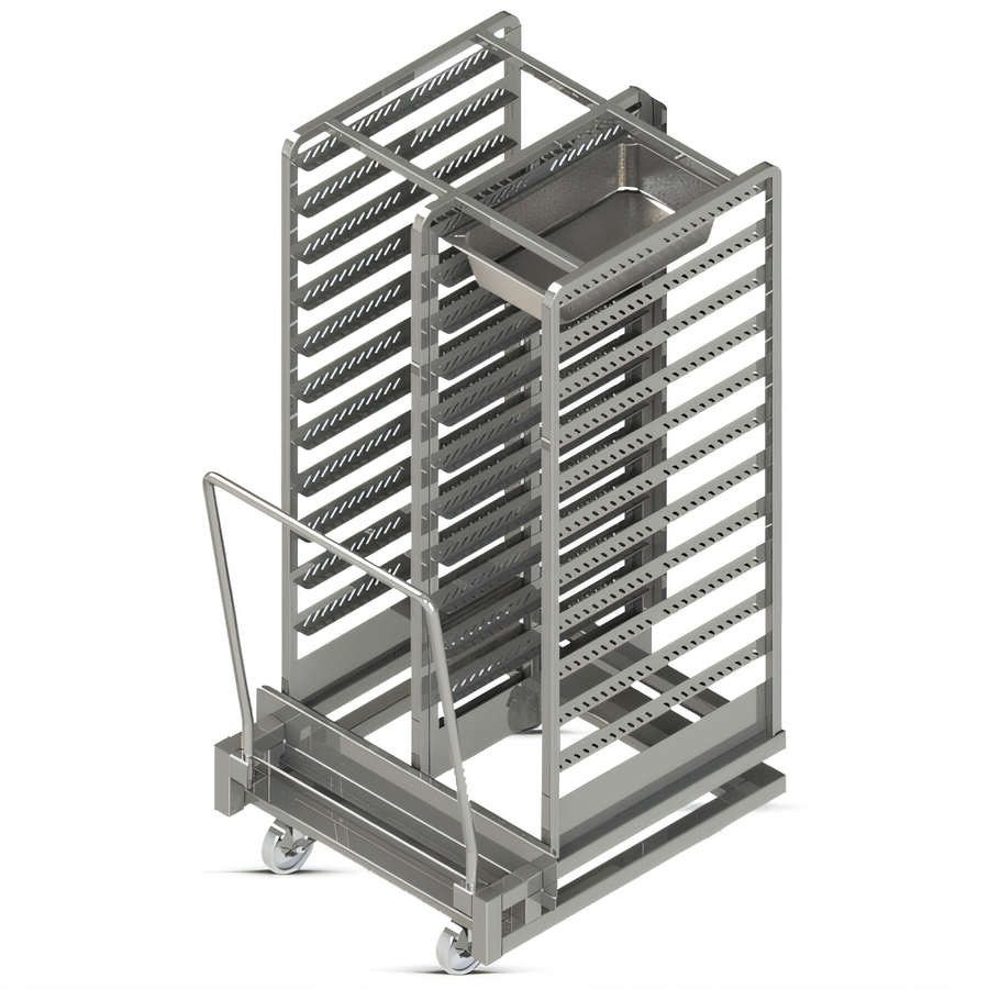 Product image #1 for Roll-In Rethermalizer-Holding Rack, 22 Full-Size Pan Capacity
