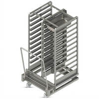Roll-In Rethermalizer-Holding Rack, 22 Full-Size Pan Capacity