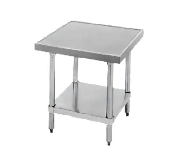 Product image #1 for Advance Tabco Special Value Series Stainless Steel Top Equipment Stand with Adjustable Galvanized Undershelf, 36 x 30 x 24 Inches