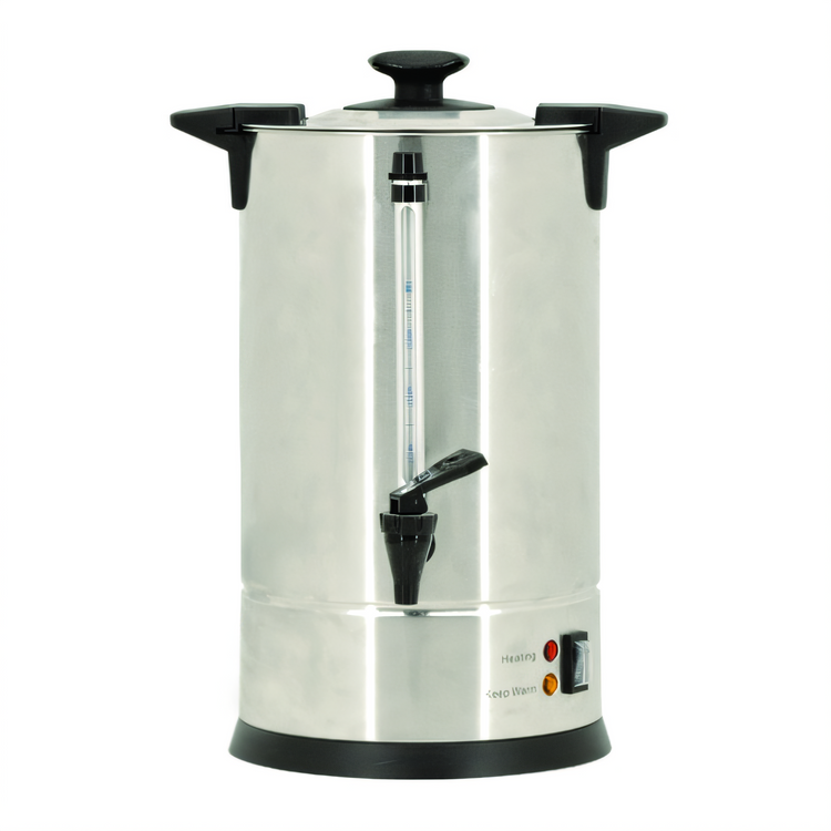 Product image #1 for Omcan Commercial Coffee Percolator, 1.66 Gallon, 43 Cups/Hour, Stainless Steel