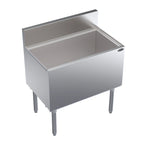 Thumbnail image #1 for Krowne Royal Series KR19-30-10 Underbar Ice Bin/Cocktail Unit with 10-Circuit Cold Plate, 92-lb Capacity, 30"W x 19"D