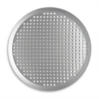 Vollrath 14-Inch Round Extra Perforated Press-Cut Pizza Pan