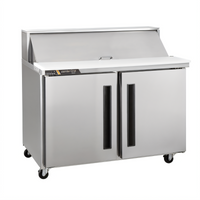 Centerline CLPT-4818-SD-LR Two-Section Mega Top Refrigerated Prep Table