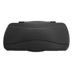 Thumbnail image #1 for Rubbermaid Commercial Products Slim Jim FG267400BLA Flat Hinge Trash Can Lid, Black Plastic, for 15/23 Gallon Containers Case of 4