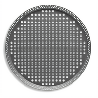 Vollrath 14-Inch Round Fully Perforated Hard-Coat Aluminum Press-Cut Pizza Pan