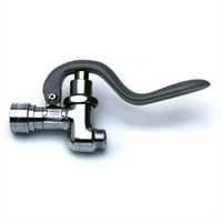 T&S Brass Quick-Connect Self-Closing Pre-Rinse Spray Valve with 3/4-14 UN Male Inlet