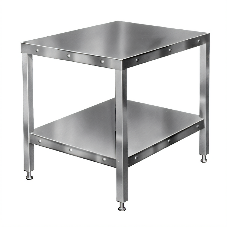 Product image #1 for Hobart Commercial Equipment Stand with Undershelf and Adjustable Legs, 27 x 32 x 31-7/8 Inches
