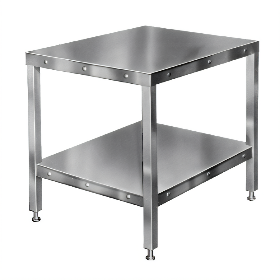 Product image #1 for Hobart Commercial Equipment Stand with Undershelf and Adjustable Legs, 27 x 32 x 31-7/8 Inches