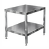 Thumbnail image #1 for Hobart Commercial Equipment Stand with Undershelf and Adjustable Legs, 27 x 32 x 31-7/8 Inches