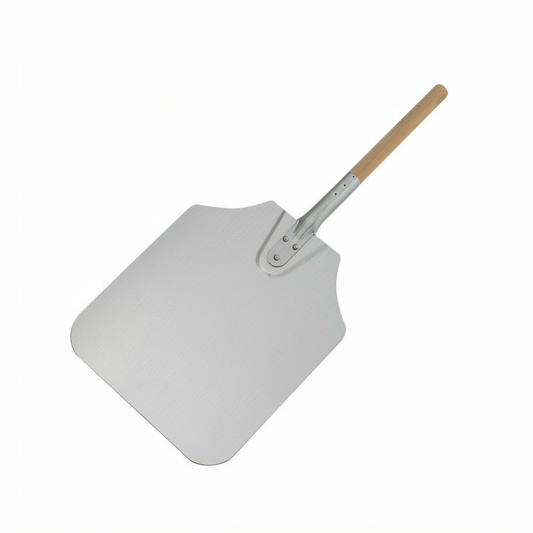 Product image #1 for Winco Rectangular Aluminum Pizza Peel with 12 x 14-Inch Blade and 26-Inch Wood Handle