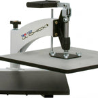 Thumbnail image #1 for DoughXpress TXM-15CP Manual Swing-Away Meat Press with 15 x 15 Inch Non-Stick Platens, Adjustable Thickness