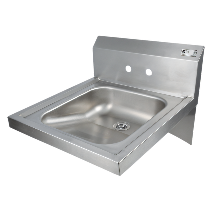 Product image #1 for John Boos Pro-Bowl Wall-Mount Stainless Steel Hand Wash Sink, 14 x 16 Inch Bowl
