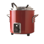 Thumbnail image #1 for Vollrath Cayenne® 7217255 11-Quart Countertop Stock Pot Kettle Rethermalizer, Wet Operation, Thermostatic, Fire Engine Red Aluminum