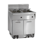 Thumbnail image #1 for Imperial (Middleby) IFSSP350E Triple-Tank Electric Floor Fryer, 50 lb. Each, Built-In Filter, Thermostatic Controls