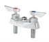 Thumbnail image #1 for Krowne Diamond Series 4-Inch Centers Deck Mount Pre-Rinse Faucet Body Only, No Spout