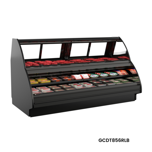 Product image #1 for Fusion® Refrigerated Service-Over-Self-Service Combination Case, 51-Inch, Remote DX