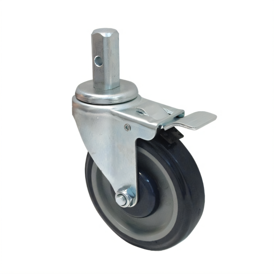 Product image #1 for Winco 5-Inch Heavyweight Full-Swivel Stem Caster with Brake for ALRK-30BK 30-Tier Sheet Pan Rack