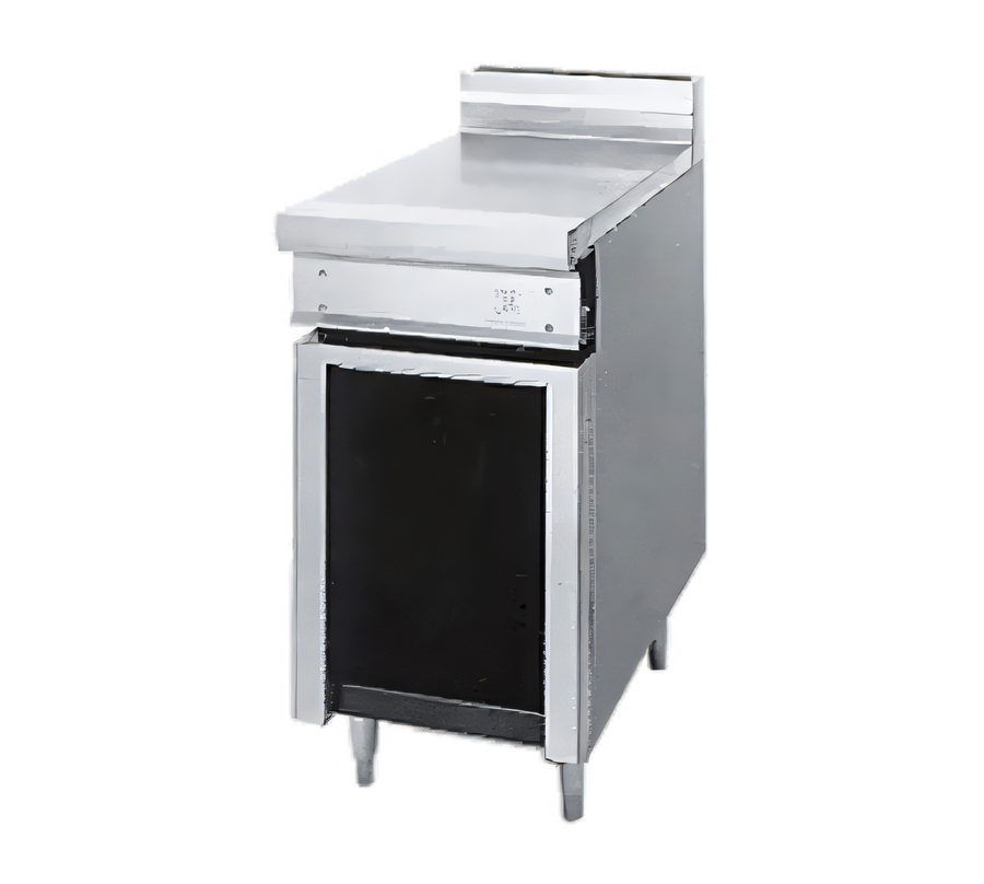 Product image #1 for Titan JTPR-18 18-Inch Open Stainless Steel Spreader Cabinet Base