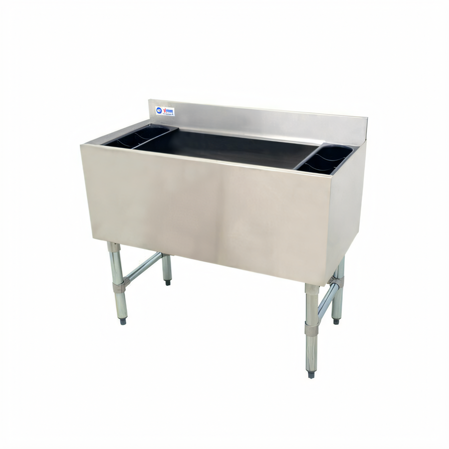 Product image #1 for Omcan 36-Inch Insulated Bar Ice Bin with 7-Circuit Post-Mix Cold Plate