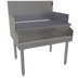Thumbnail image #1 for Glastender RDBA-30S 30-Inch Free-Standing Recessed Drainboard with Perforated Shelf
