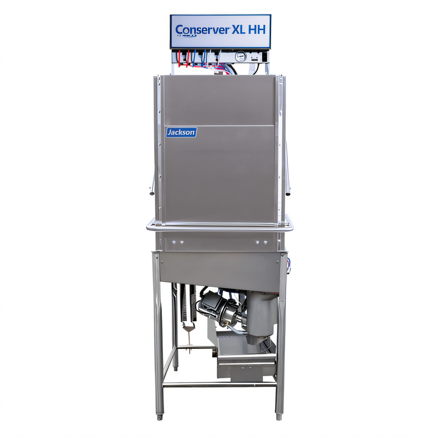 Product image #1 for Jackson Conserver XL-HH Tall Chamber Low-Temperature Chemical Sanitizing Door-Type Dishwasher