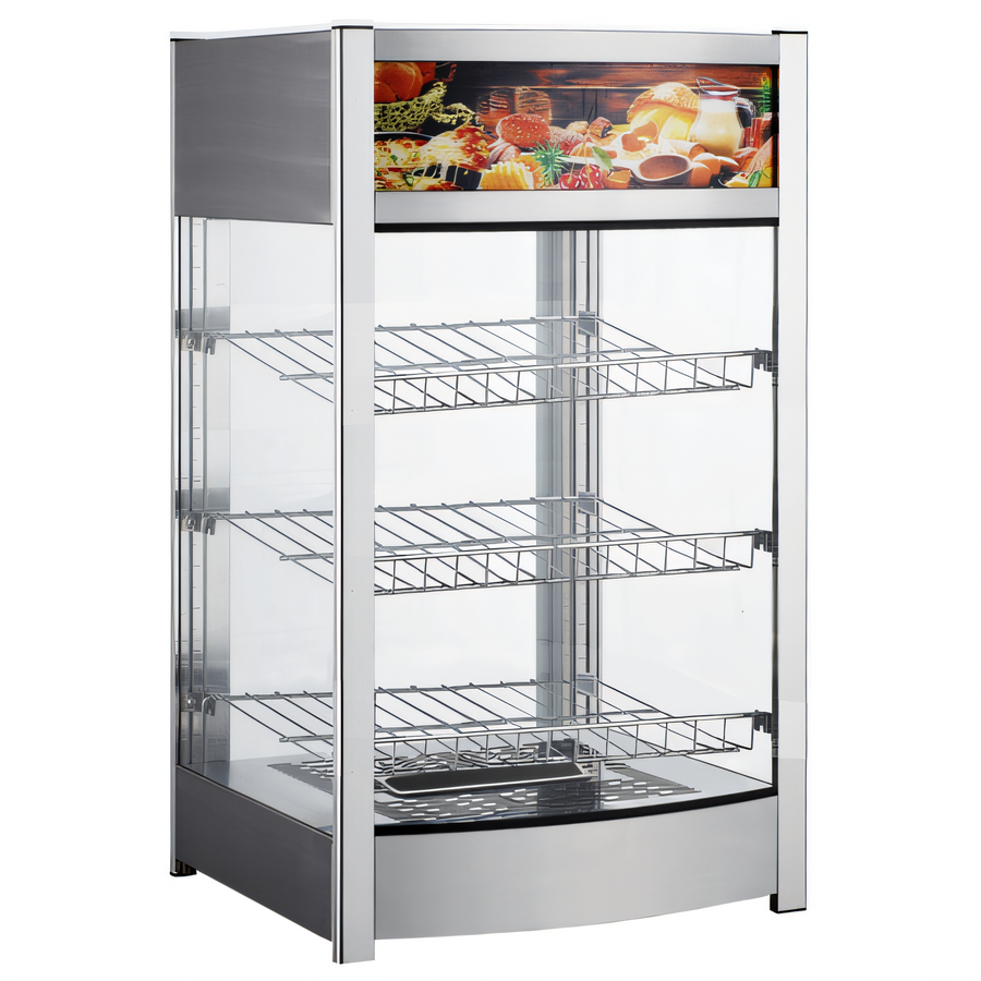 Product image #1 for BakeMax Titan Series 18-Inch Countertop Full-Service Heated Food Display Case