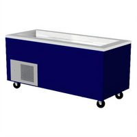 Randell Custom & Serving 48 Inch Mobile Modular Self-Contained Refrigerated Cold Food Table, 3 Pan Capacity