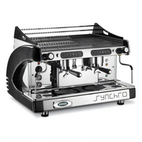 CBC Royal Traditional Synchro 2 2-Group Semi-Automatic Commercial Espresso Machine with Volumetric Touchpad