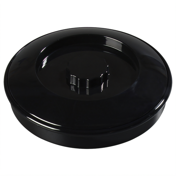 Product image #1 for Carlisle Interlocking Polypropylene Tortilla Server Base & Lid Set, 7-1/2 Inch Dia., Black