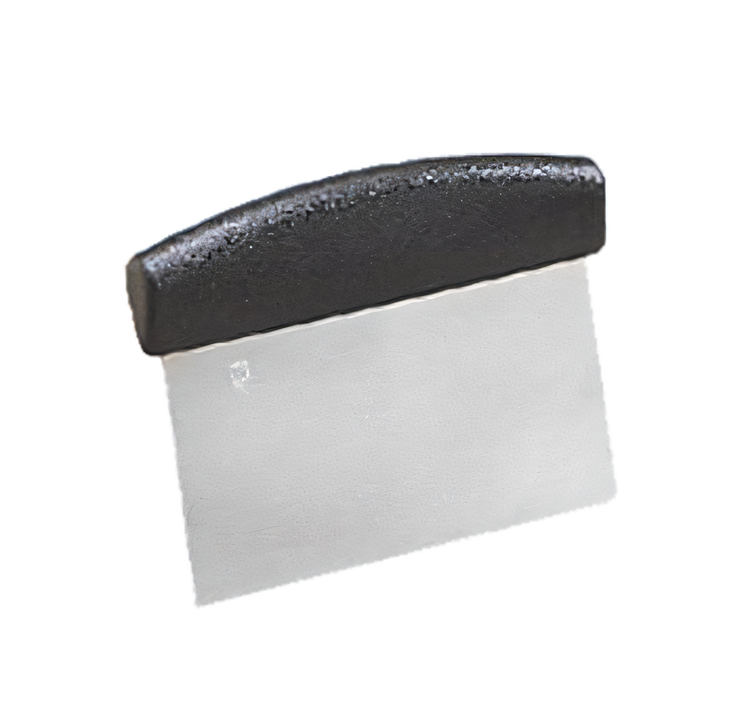 Product image #1 for American Metalcraft 6-Inch Stainless Steel Dough Cutter/Scraper with Plastic Handle