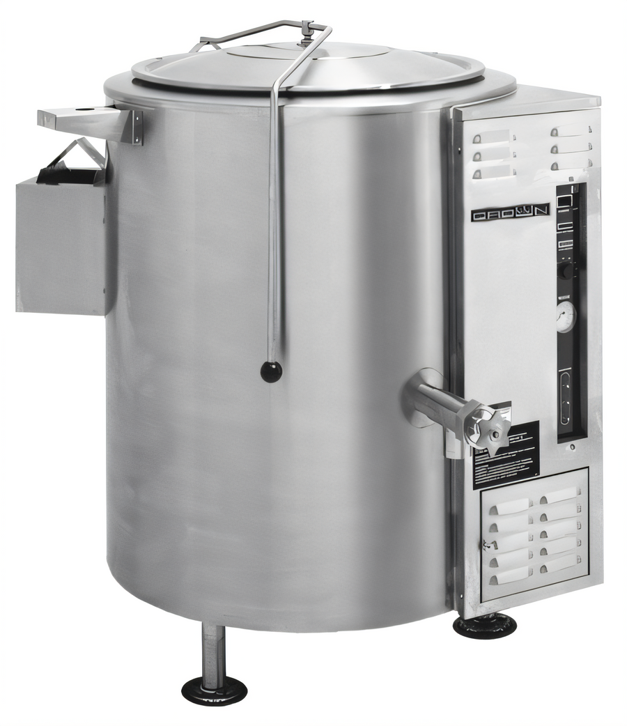 Product image #1 for Crown GL-80E 80 Gallon Stationary Gas Steam Jacketed Kettle
