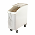 Thumbnail image #1 for Cambro 21 Gallon Mobile Slant Top Ingredient Bin with Sliding Lid