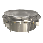 Thumbnail image #1 for Town Equipment MBR-48 48-Inch Gas Mongolian Barbecue Range with Cast Iron Top and 6 Burners