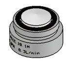 Thumbnail image #1 for T&S Brass B-0199-27 Vandal-Resistant Laminar Flow Device, 2.2 GPM, 15/16-27 UN Male Threads
