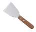 Thumbnail image #1 for 8 Inch Pan Scraper with 3 x 4 Inch Stainless Steel Blade and Wood Handle
