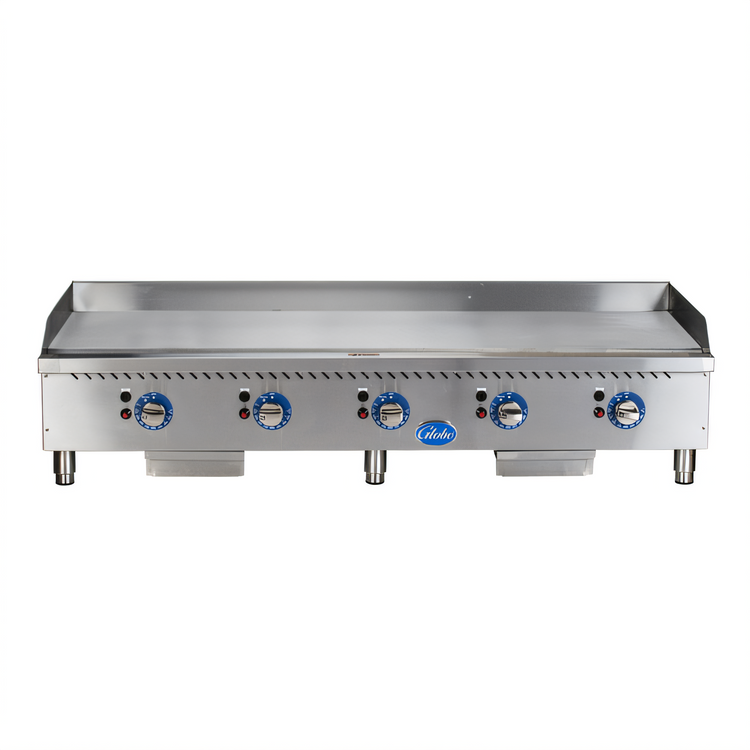 Product image #1 for Globe 60-Inch Gas Countertop Griddle with Thermostatic Controls