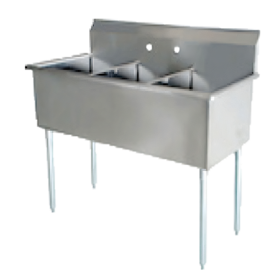 Product image #1 for Serv-Ware BS3-2424 Compartment Sinks
