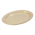 Thumbnail image #2 for Kingline™ 13-1/2 x 9-3/4 Inch Oval Melamine Platter, Tan