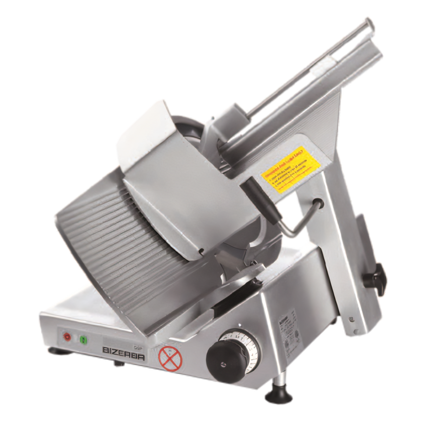 Product image #1 for Bizerba GSP H VALUE-GVRB Manual 13-Inch Gravity Feed Restaurant Slicer with Grooved Vacuum Release Blade