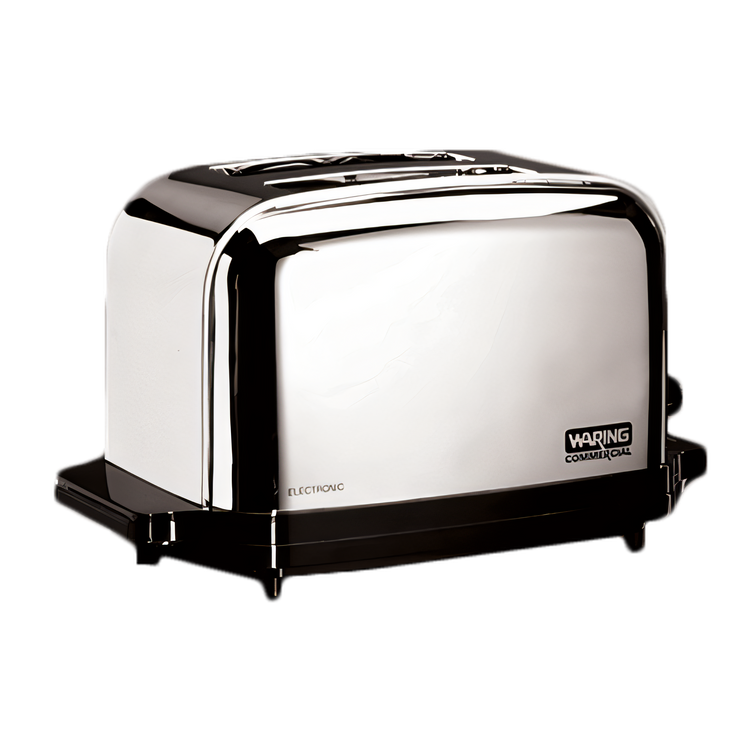 Product image #1 for Waring Commercial 2-Slice Pop-Up Toaster with Wide Slots and Chrome-Plated Finish