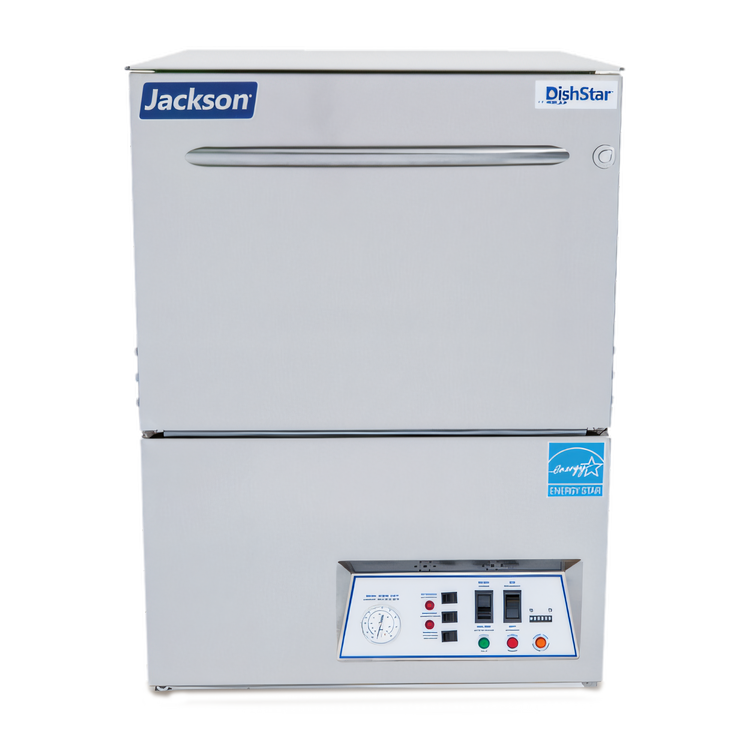 Product image #1 for Jackson DishStar® LT-H Undercounter Low-Temperature Chemical Sanitizing Dishwasher with Sustaining Heater