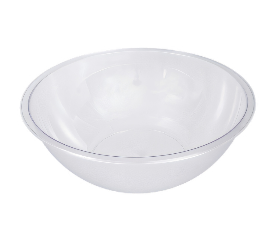 Product image #1 for Crestware 15-Inch Round Clear Polycarbonate Pebbled Bowl, 330 oz.