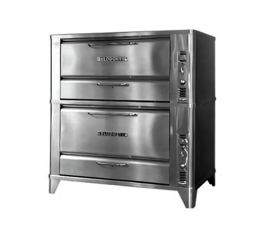 Product image #1 for Blodgett Double-Deck Gas Deck Oven with 42 x 32 Inch Deck Interiors