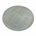 Thumbnail image #2 for Cambro Camtray Oval Fiberglass Serving Tray, 19-1/4 x 24 Inches, Abstract Gray