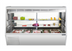 Thumbnail image #1 for Migali Competitor Series Full-Service Double-Duty Straight Glass Refrigerated Deli Display Case, 40.5 Cu. Ft., 83.6 Inches Wide