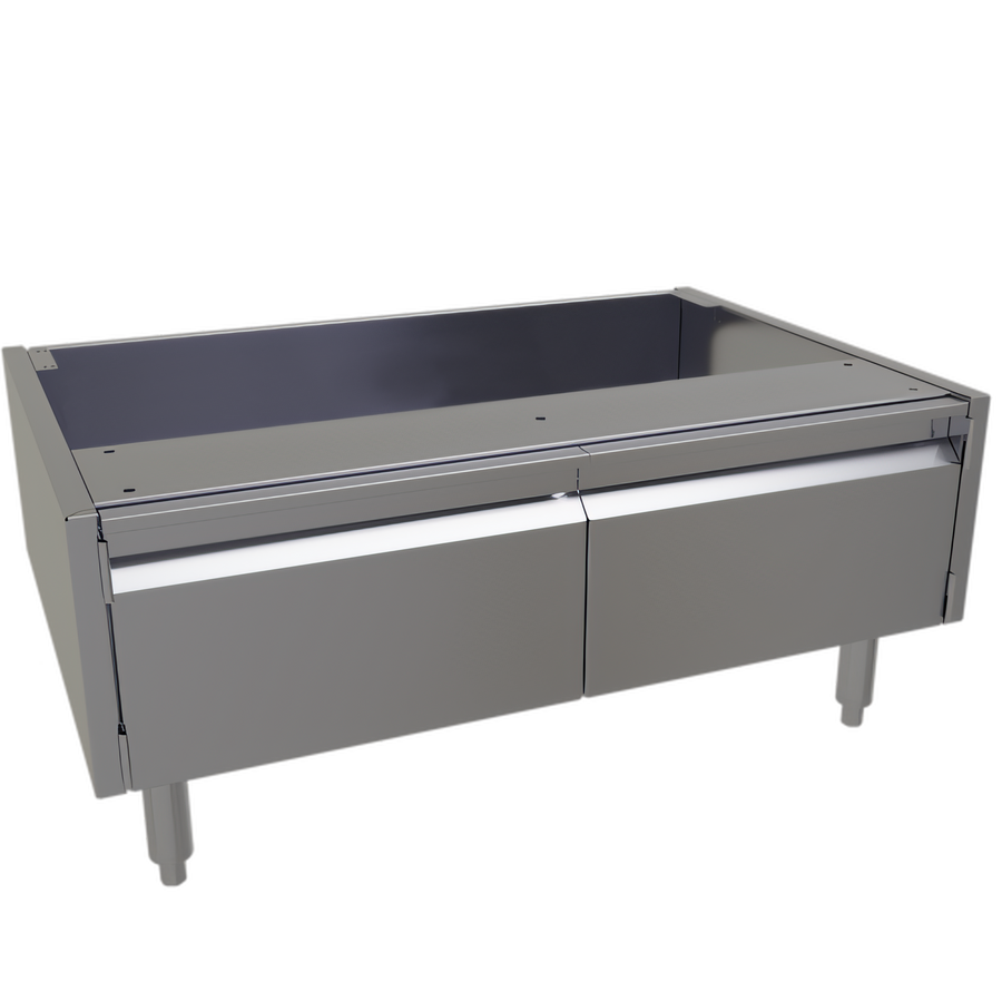 Product image #1 for Glastender 36-Inch Wide Underbar Add-On Cabinet Base with 2 Hinged Doors