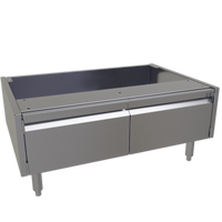 Glastender 36-Inch Wide Underbar Add-On Cabinet Base with 2 Hinged Doors